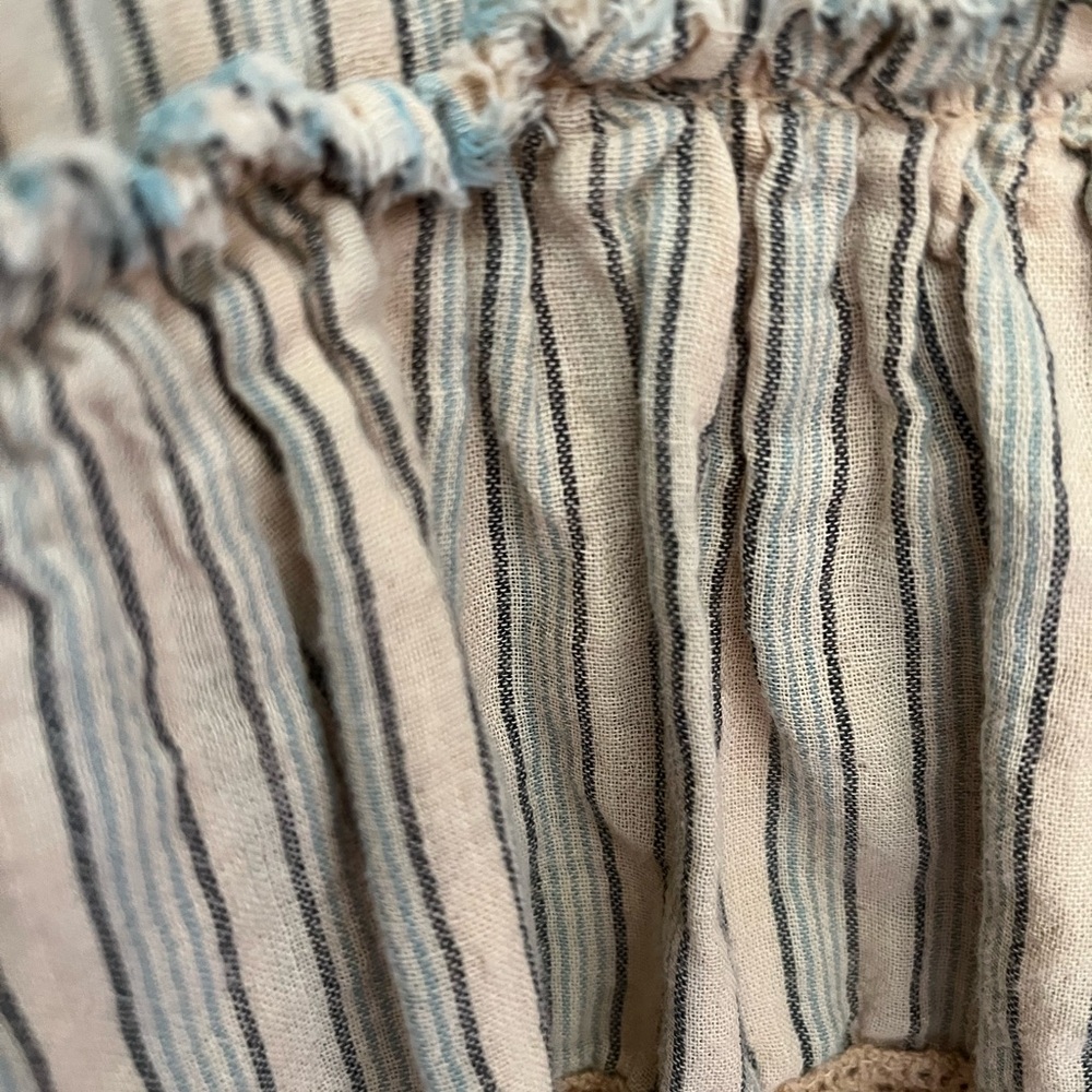 Jaded Gypsy Bohemian Fringe Vest with Patchwork Pockets - Picture 9 of 9